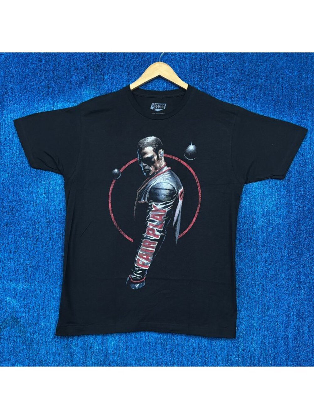 Mister Terrific Alex Ross Art DC Comics Justice League Tee L